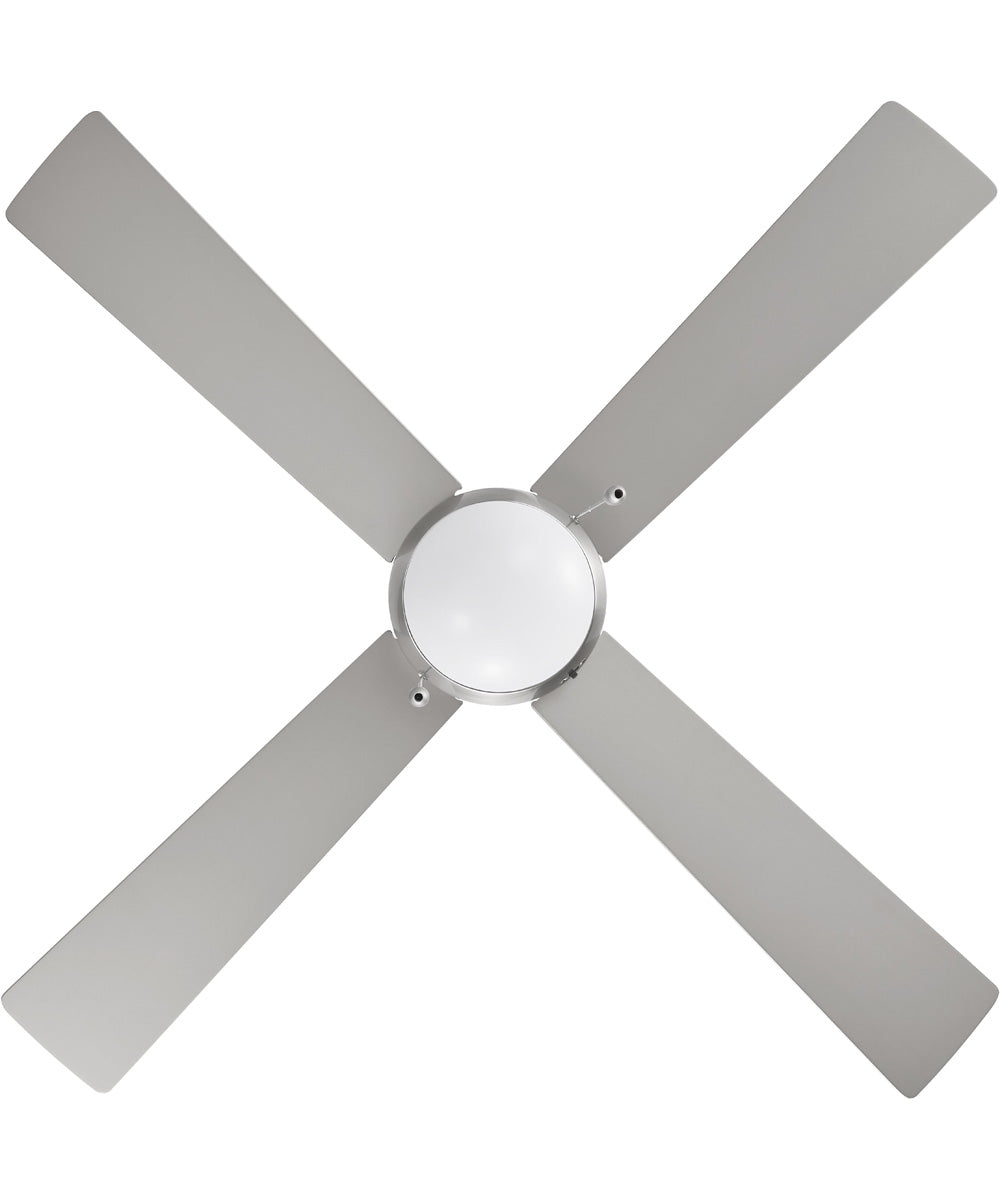 Tavo 52-in. 4-Blade LED Modern Ceiling Fan Brushed Nickel
