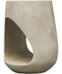 Lithos Gray Outdoor Accent Table