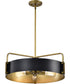 Altos 5-Light Pendant Matte Black