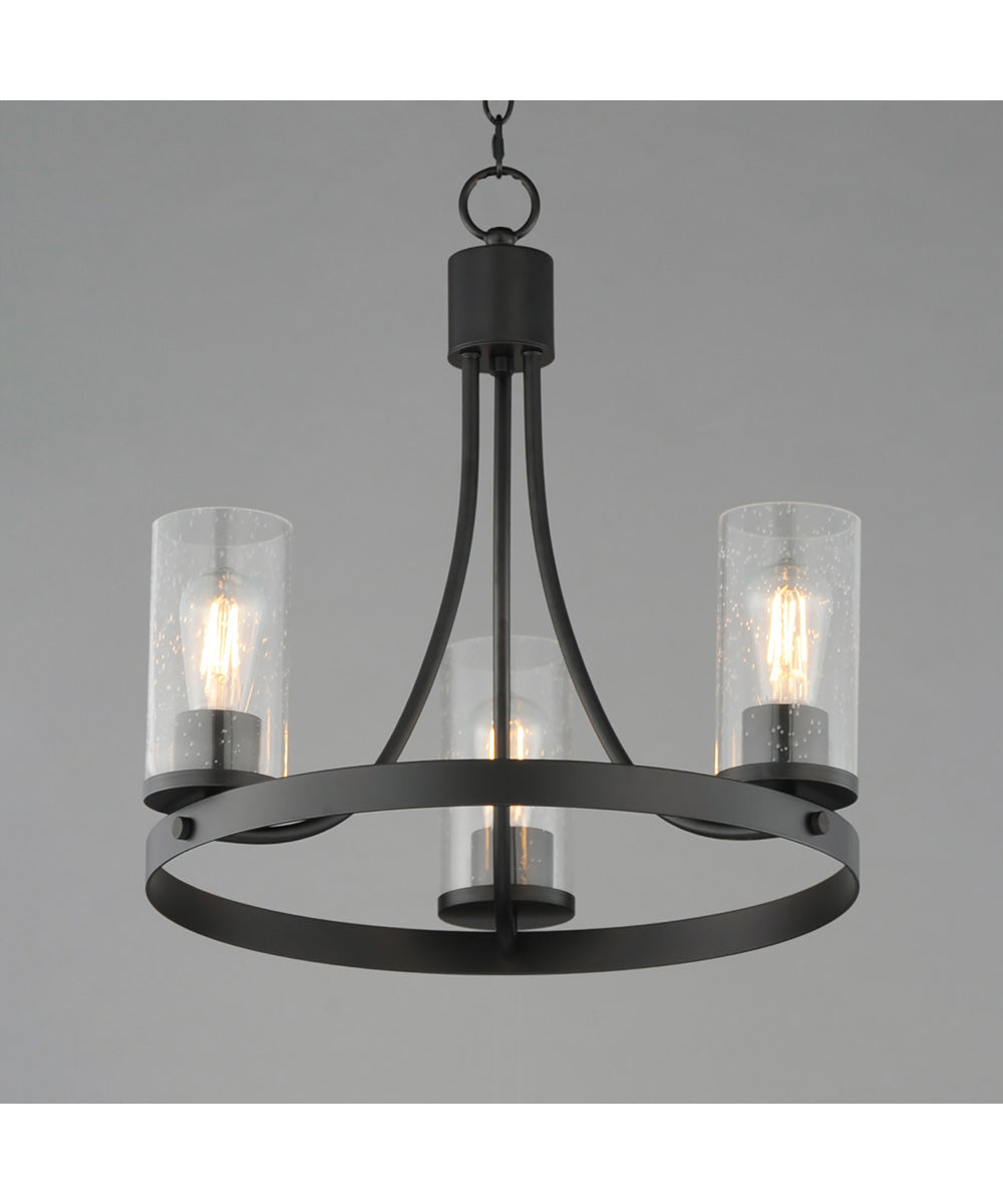 Livingston 3-Light Chandelier Black