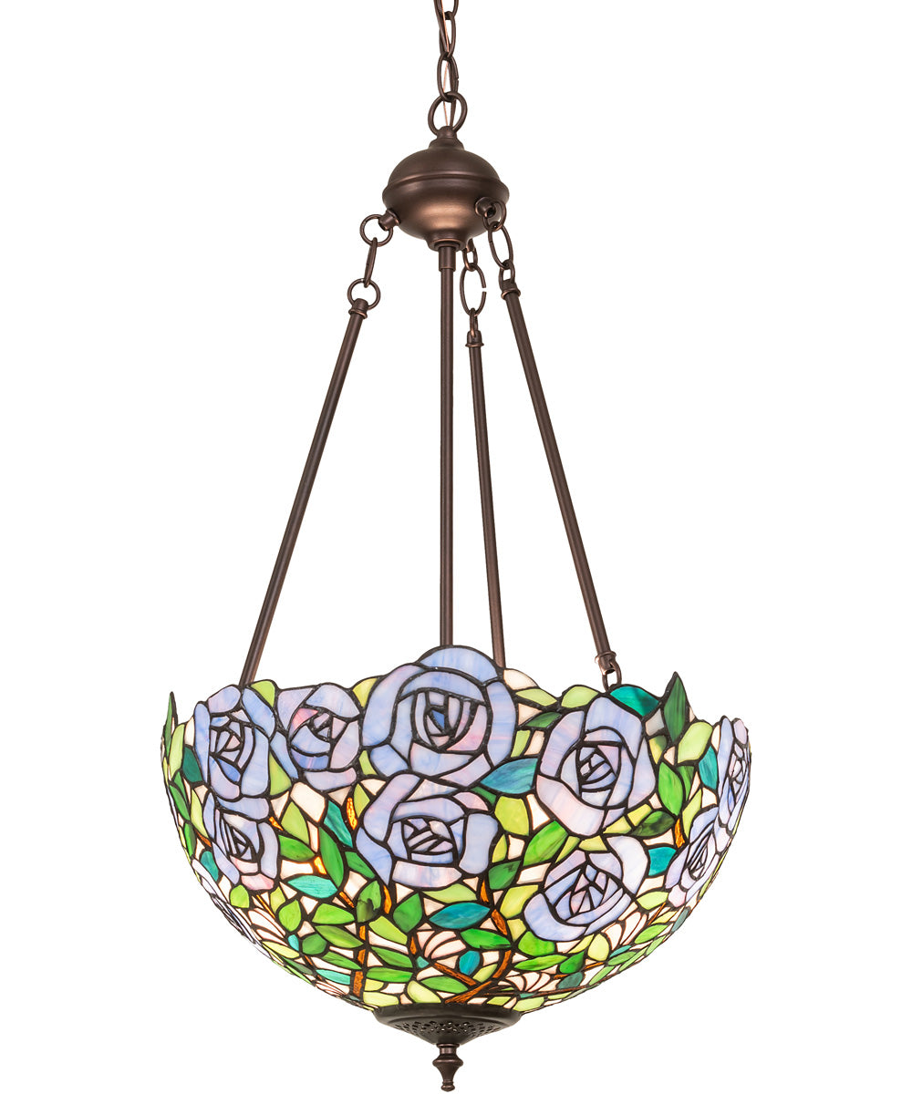 16" Wide Rosebush Inverted Pendant