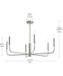 Reines 6-Light Large Chandelier Brushed Nickel