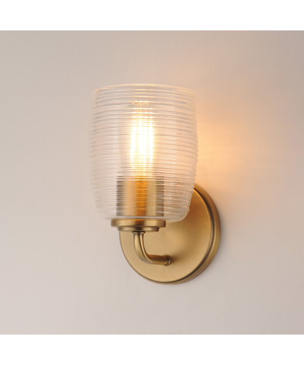 Honey 1-Light Sconce Natural Aged Brass