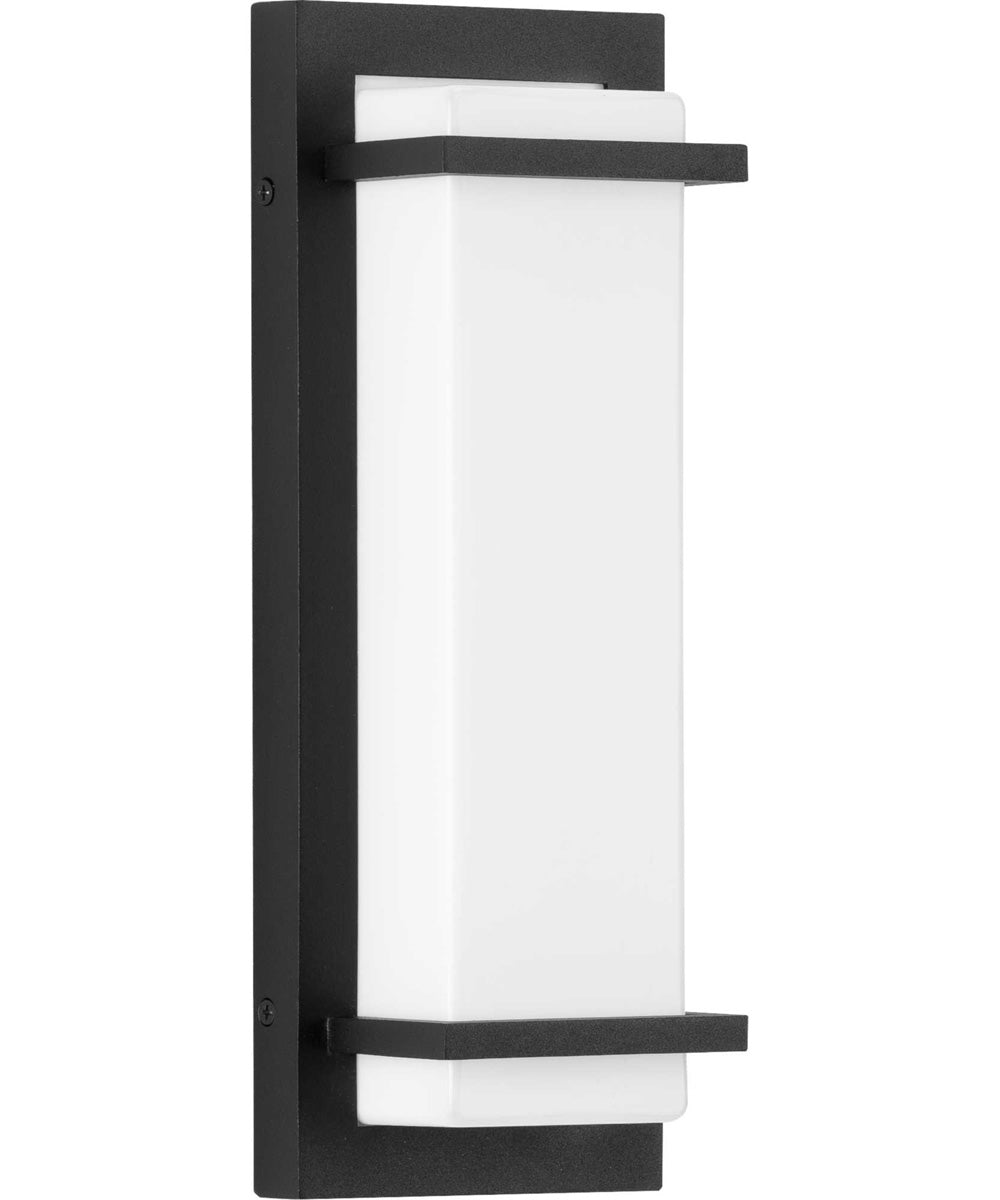 Z-1080 LED Black 1-Light Small LED Outdoor Sconce Textured Black