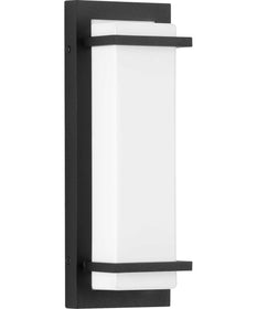 Z-1080 LED Black 1-Light Small LED Outdoor Sconce Textured Black