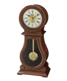 15"H Mantle with Chime and Pendulum Clock
