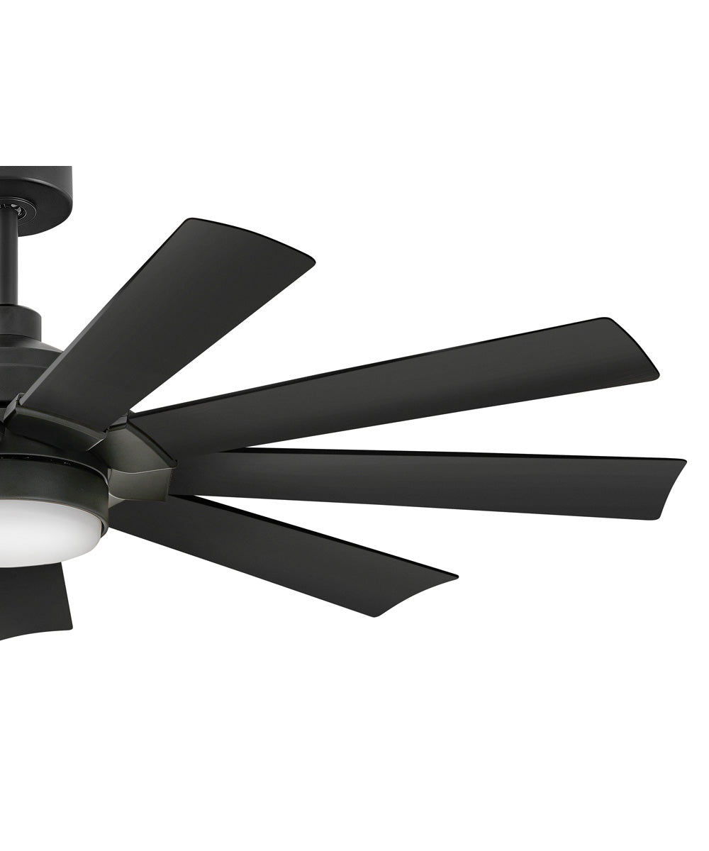 Turbine 60" LED Smart Fan Matte Black