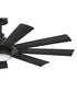 Turbine 60" LED Smart Fan Matte Black