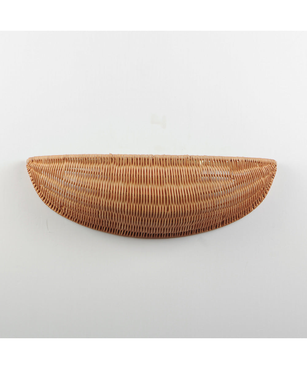 Bower Wall Sconce Natural Aged Brass