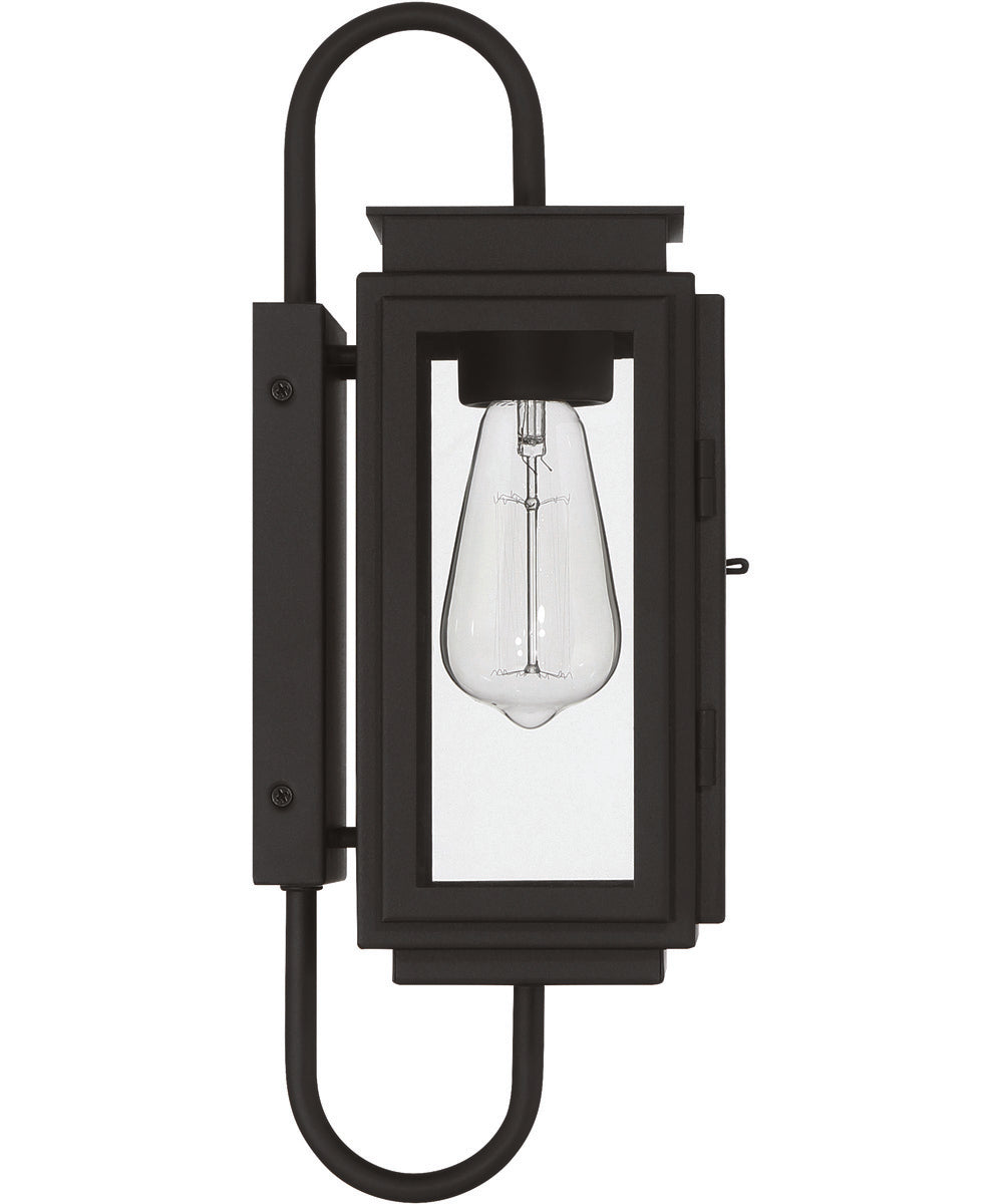 Irving 1-Light Outdoor Lighting Textured Black