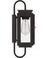 Irving 1-Light Outdoor Lighting Textured Black