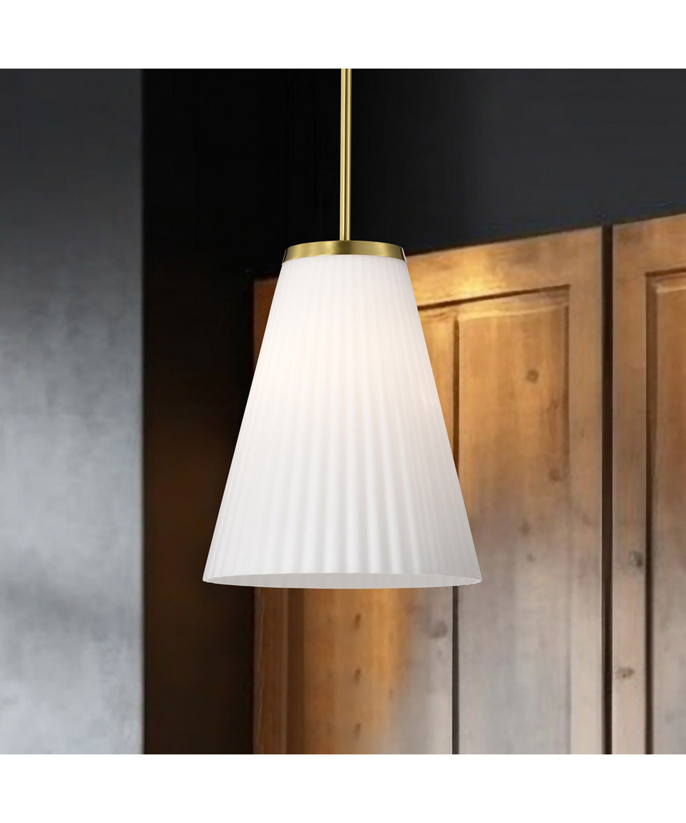 Royale 1-Light Pendant Burnished Brass