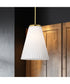 Royale 1-Light Pendant Burnished Brass