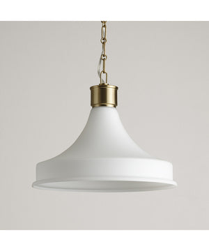 Graelyn 1-Light Pendant Light Brushed Gold