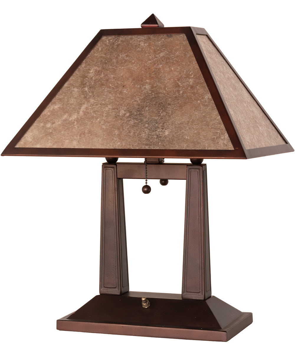 20" High Mission Prime Oblong Table Lamp