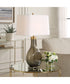 Shyla Dark Glass Table Lamp