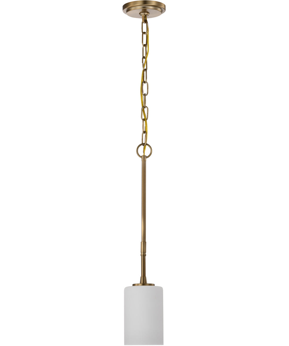 Liam 1-Light Pendant Burnished Brass