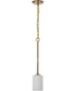 Liam 1-Light Pendant Burnished Brass