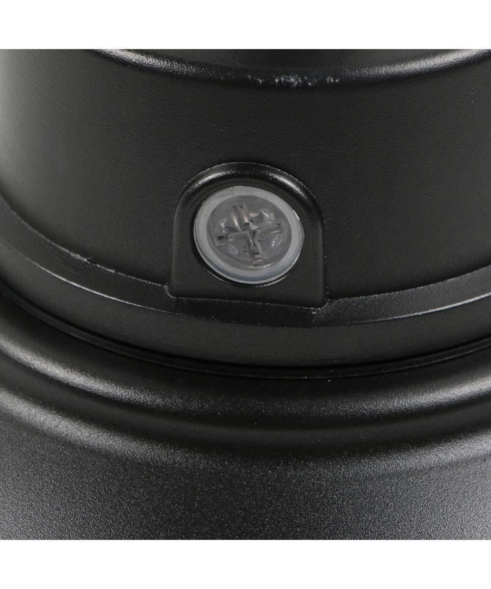 Outdoor Barn Gooseneck Wall Light Black Finish, 15"h