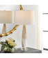 Lyra White & Gold Table Lamp