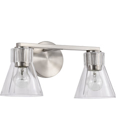 Gianna 2-Light Vanity & Wall Brushed Nickel