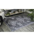 Arloman Washable Medium Rug Black/Cream/Gray