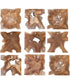 Talia Wood Wall Decor Set/9