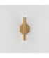 Allumettes 2-Light LED Wall Sconce Gold