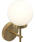 Rigsby 1-Light Wall Sconce Brushed Gold