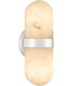 Bree 2-light Wall Sconce Polished Chrome