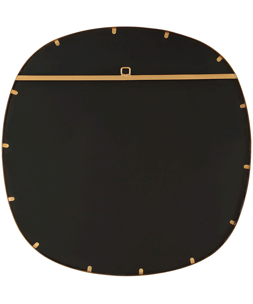 30x30" Wall Mirror with Gold Leaf