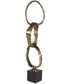 Loopform Brass Ring Sculpture