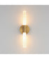 Duchess 2-Light Wall Sconce Natural Aged Brass