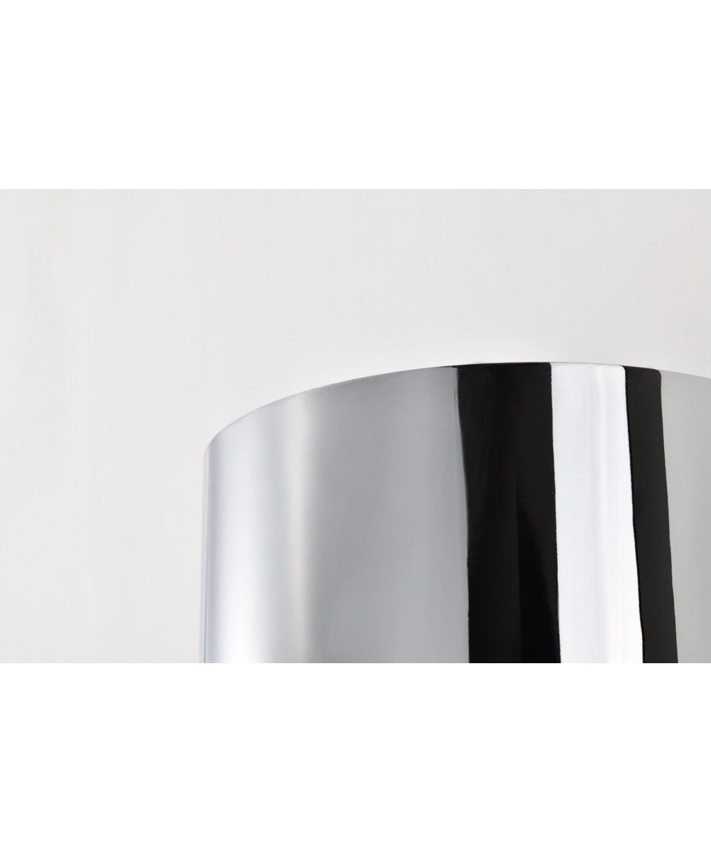 Teagon 1-Light Vanity & Wall Polished Nickel