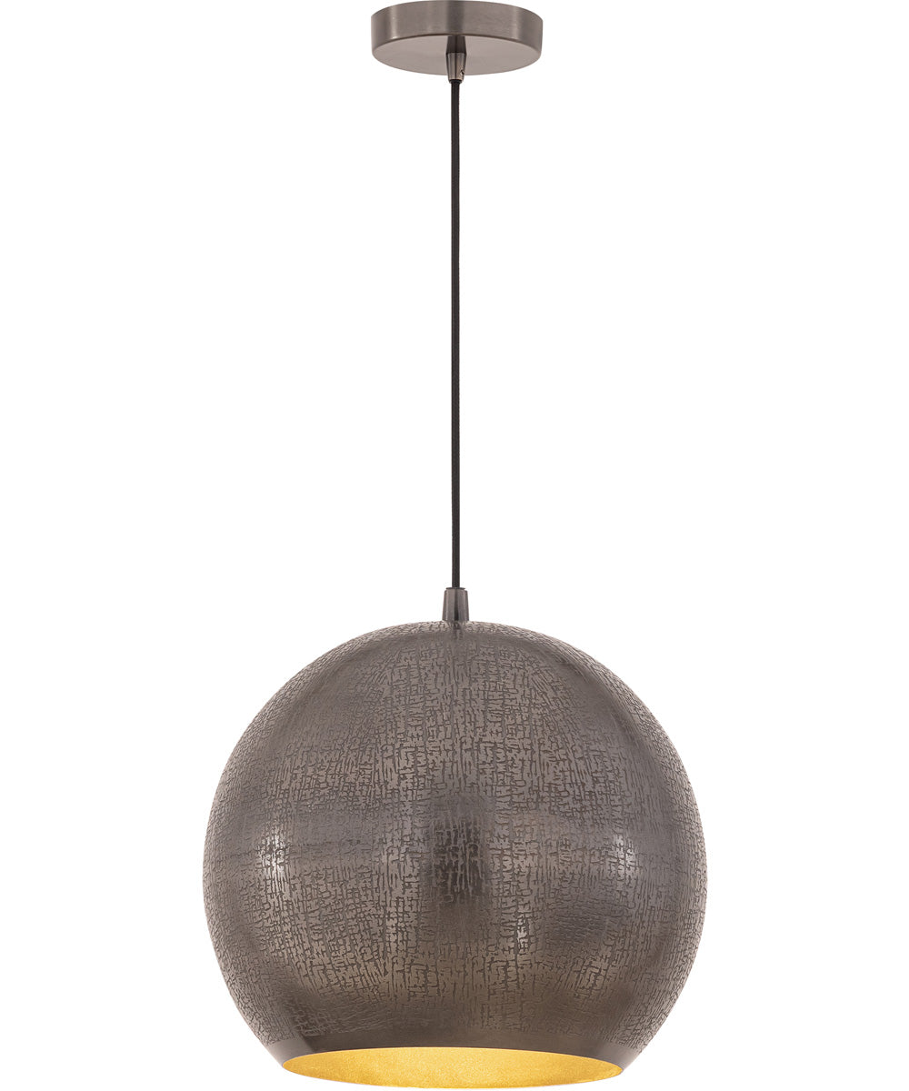 Aurelia 10 inch 1-Light Pendant Pewter