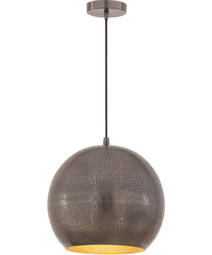 Aurelia 10 inch 1-Light Pendant Pewter