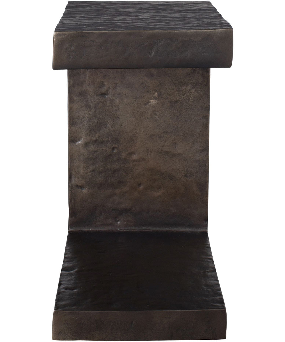 Obra Bronze Outdoor Side Table