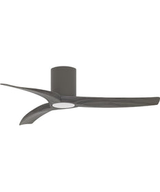 Drifter 52 inch Outdoor Fan w LED Charcoal / Grey Wood