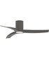 Drifter 52 inch Outdoor Fan w LED Charcoal / Grey Wood