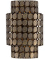 Eliana 2-Light Sconce Dark Brass