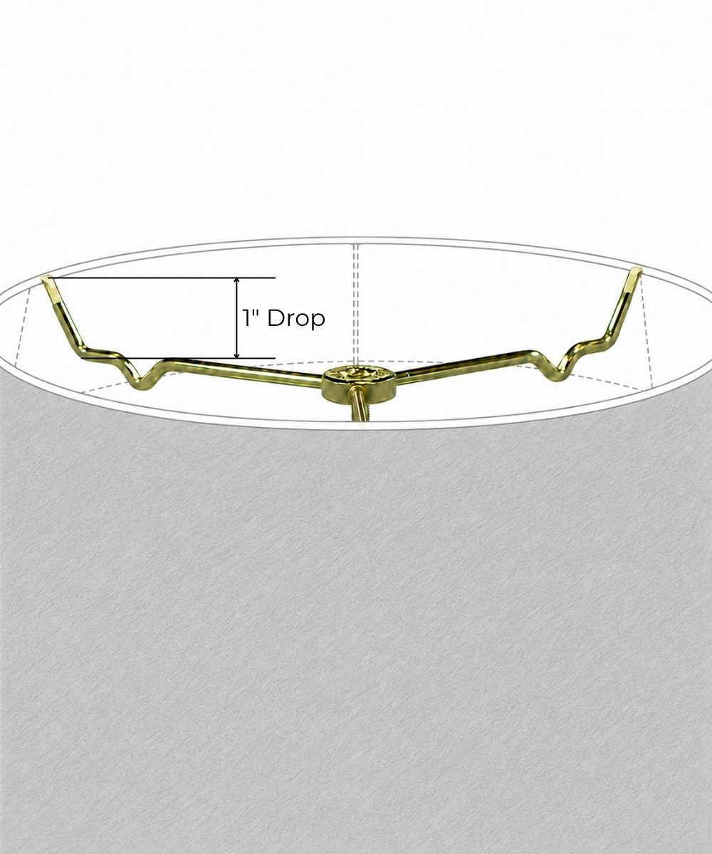 Hardback Premiere Shallow Drum Lamp Shade 10x12x8 Light Oatmeal