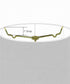 Hardback Premiere Shallow Drum Lamp Shade 10x12x8 Light Oatmeal