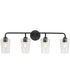 Celino 4-Light Bath & Vanity Black