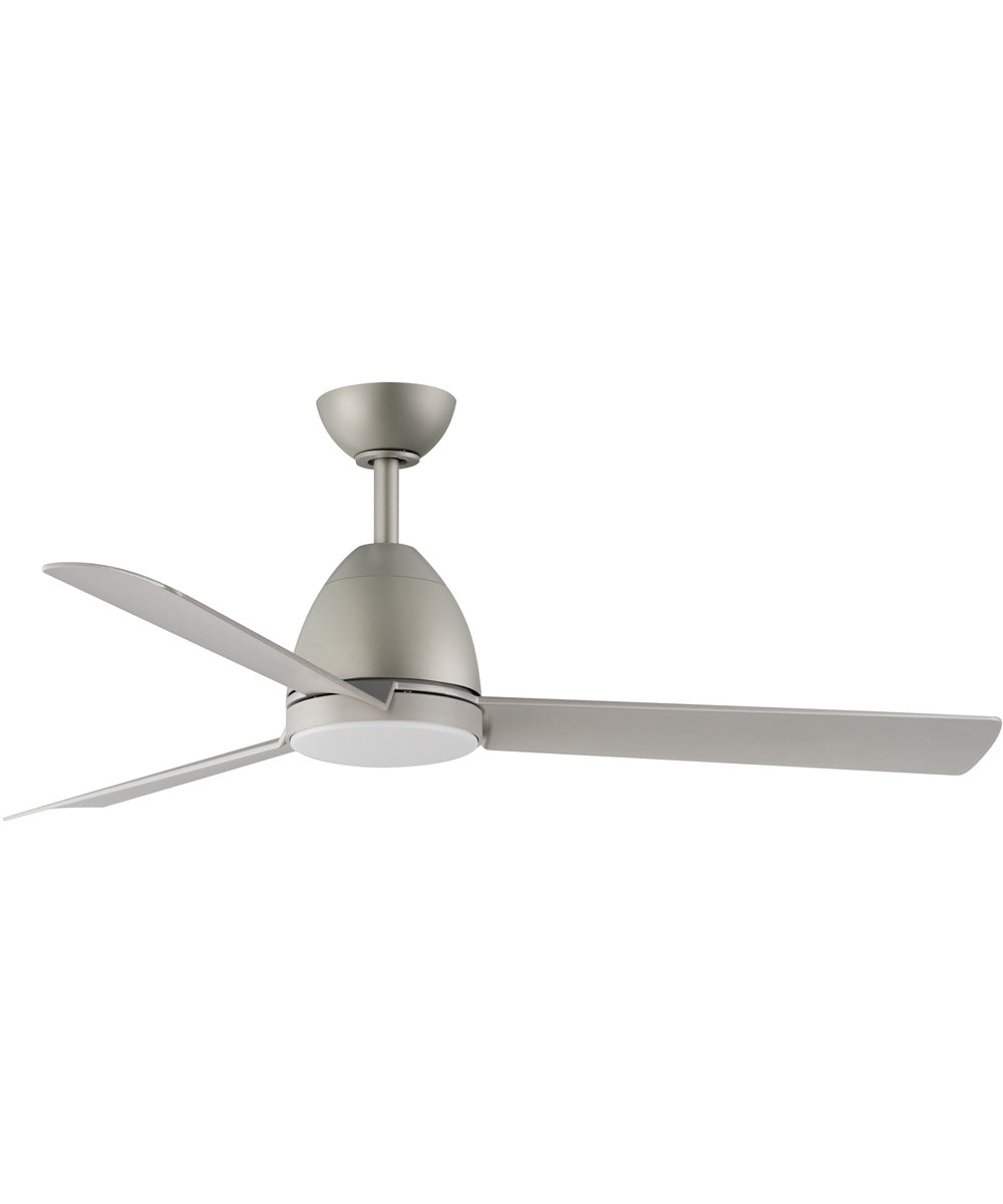 Seaborne 52 inch Marine Grade Fan w LED Light Kit Satin Nickel