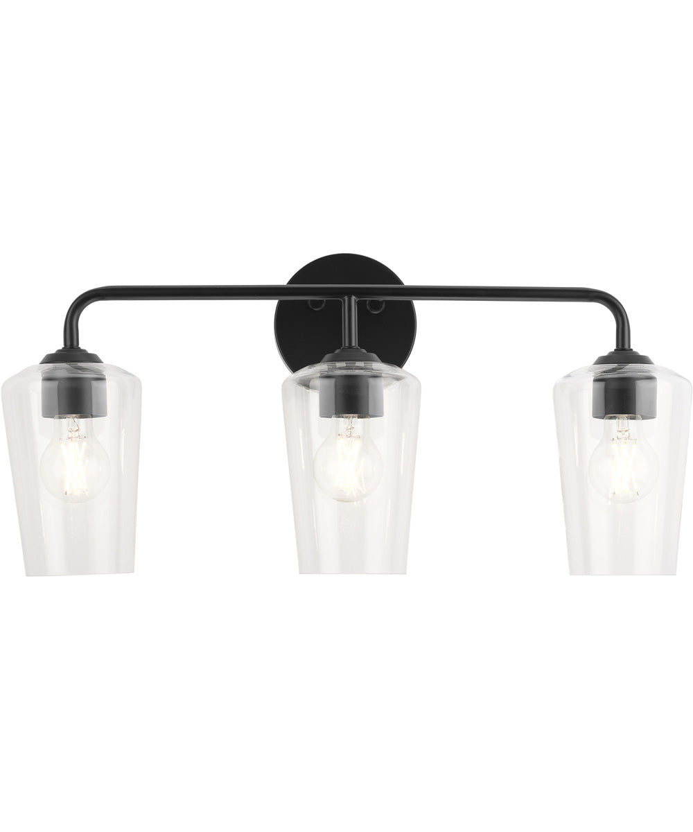 Celino 3-Light Bath & Vanity Black