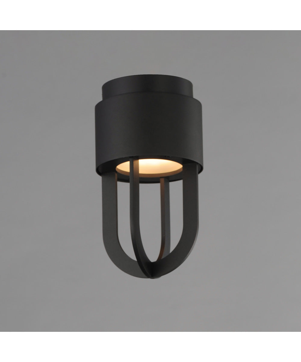 Quayside VX 8 inch  Outdoor LED Flush Mount Black