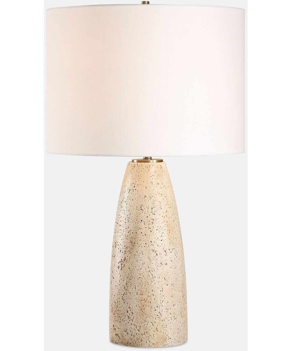 Maury Travertine Table Lamp