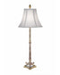 26"H Artisan Brass Signature by Stiffel Buffet Lamp, On/Off