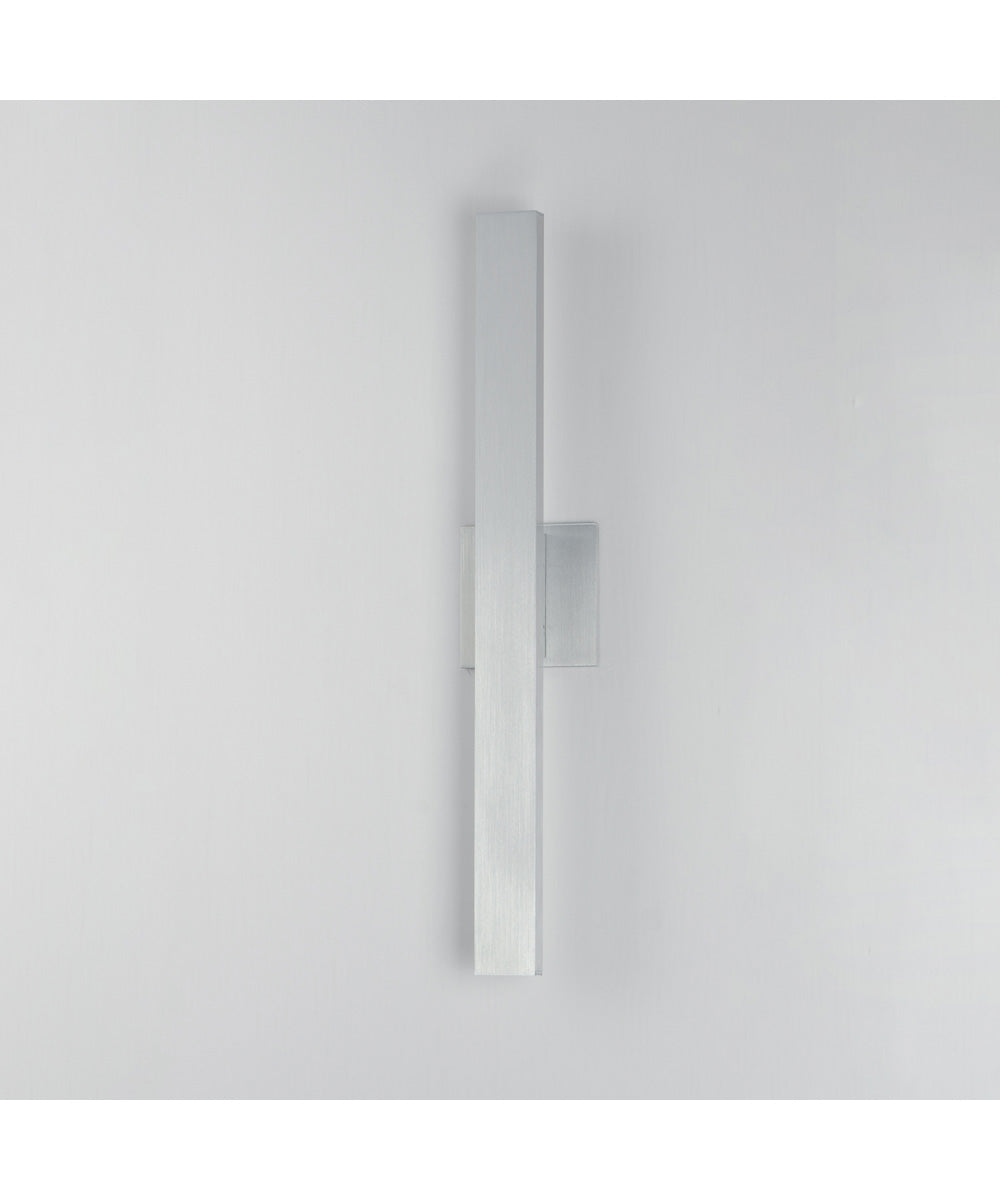 Alumilux Line 5CCT 24 inch LED Outdoor Wall Sconce Satin Aluminum