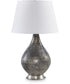Bluacy Glass Table Lamp Antique Gray